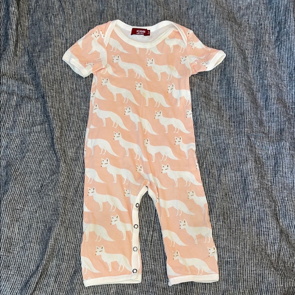 BOGO Milkbarn - 🦊 Organic Cotton Jumpsuit, 3-6 months